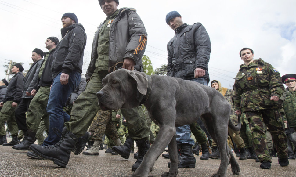 Prorusiškų separatistų šuo Donecke
