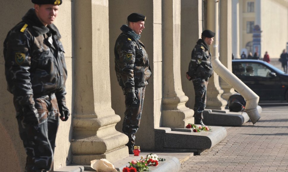 Baltarusijos policijos pareigūnai