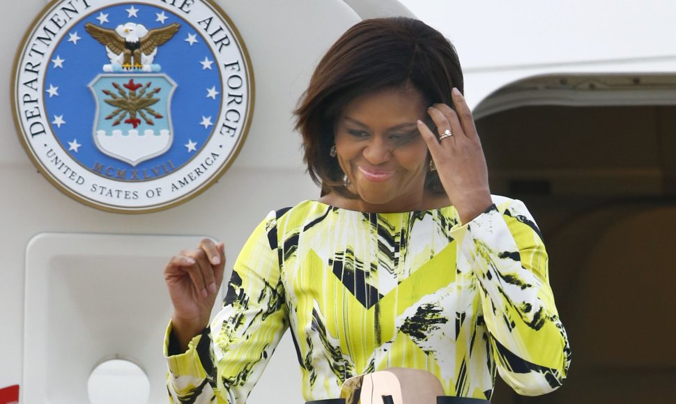 Michelle Obama Japonijoje.