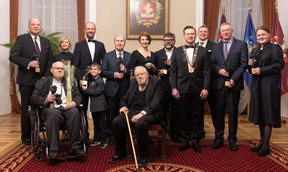 Vilniaus rotu&scaron;ėje įteikti &Scaron;v. Kristoforo apdovanojimai