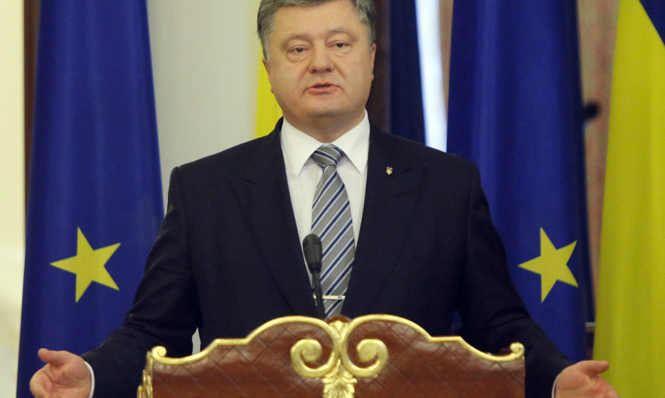 Ukrainos prezidentas Petro Porošenka