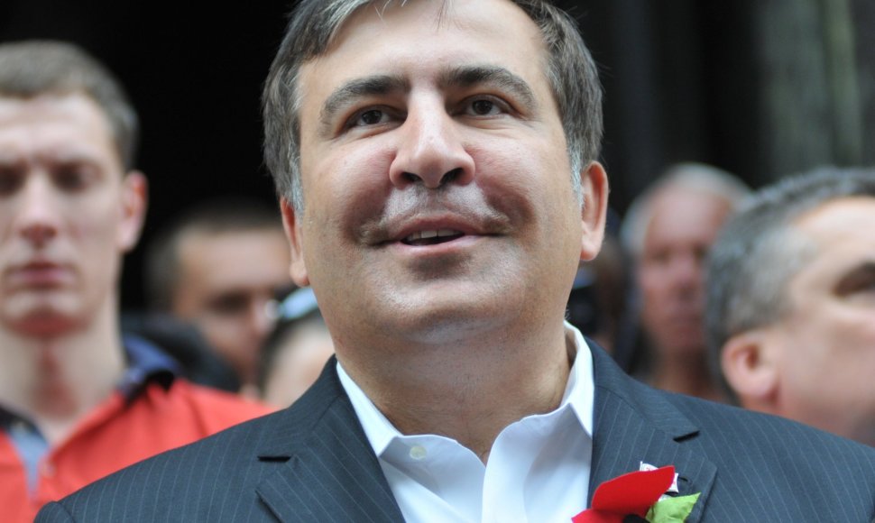 Buvęs Gruzijos prezidentas Michailas Saakašvilis.