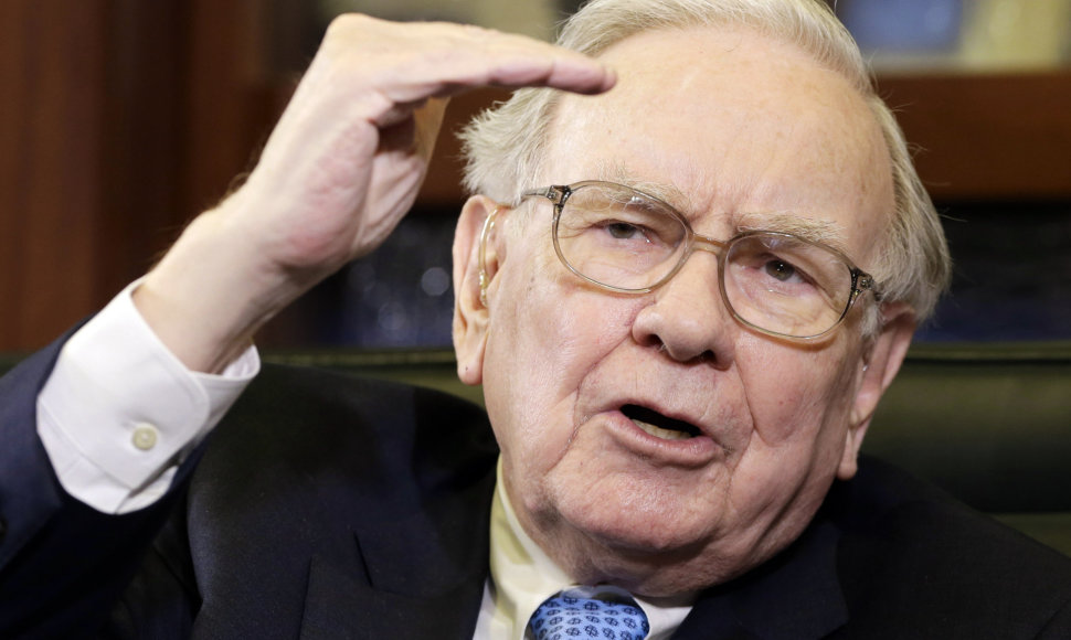 JAV milijardierius Warrenas Buffetas