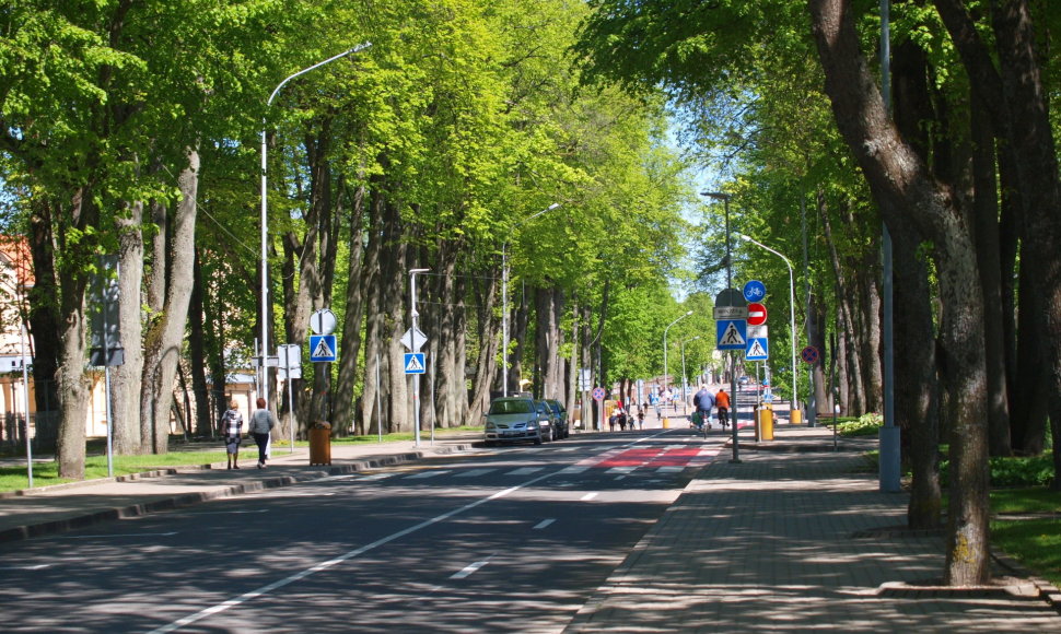 Rekonstruota Palangos Vytauto gatvė