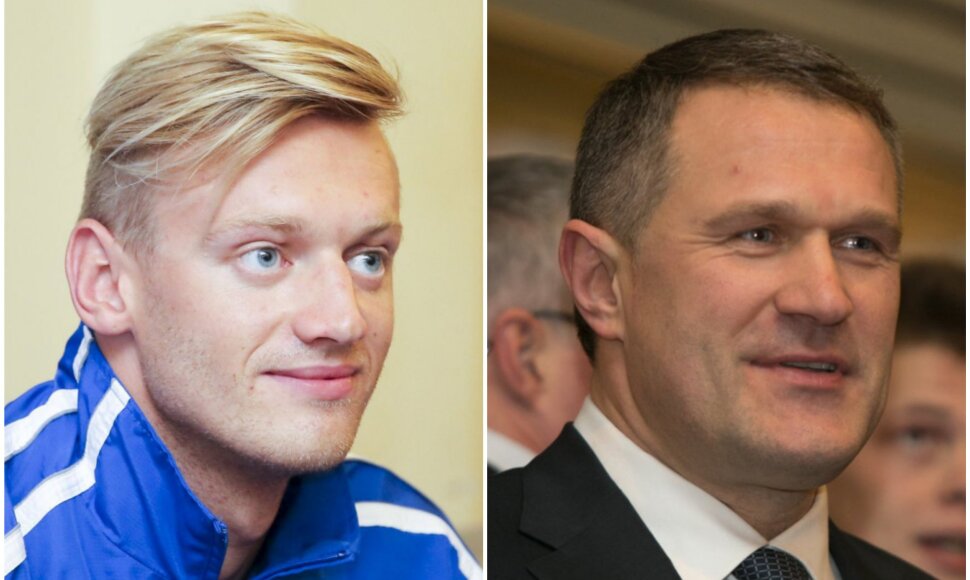 Giedrius Titenis ir Virgilijus Alekna