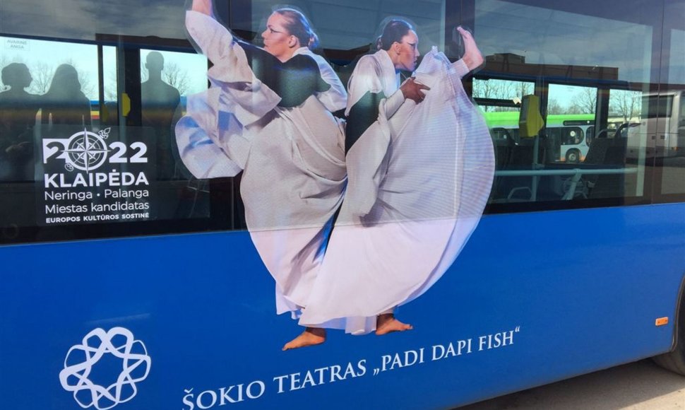 Klaipėdos autobusai atkreips praeivių žvilgsnius.