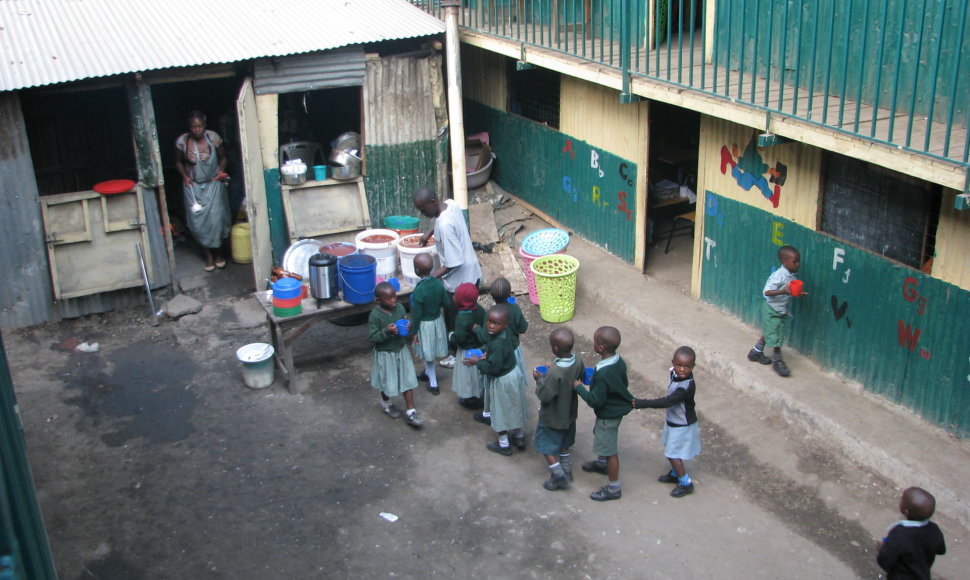 Nairobio Hurumos lūšnyne esanti „Furahos“ mokykla