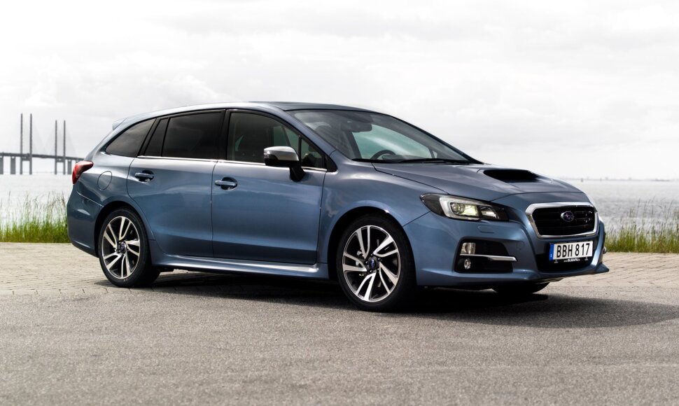 Į Lietuvą atkeliavo naujasis „Subaru Levorg“
