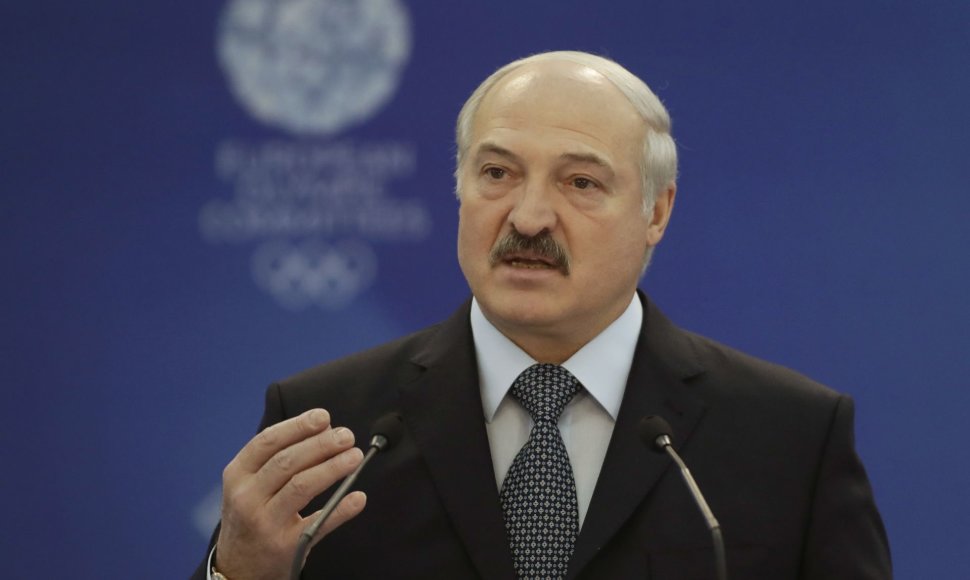 Baltarusijos prezidentas Aliaksandras Lukašenka 
