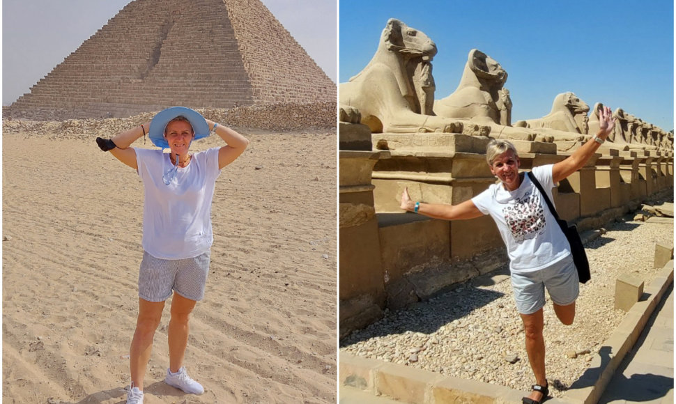 Aušra Širvytė-Kiaulienė Egipte lankėsi jau trečiąjį kartą