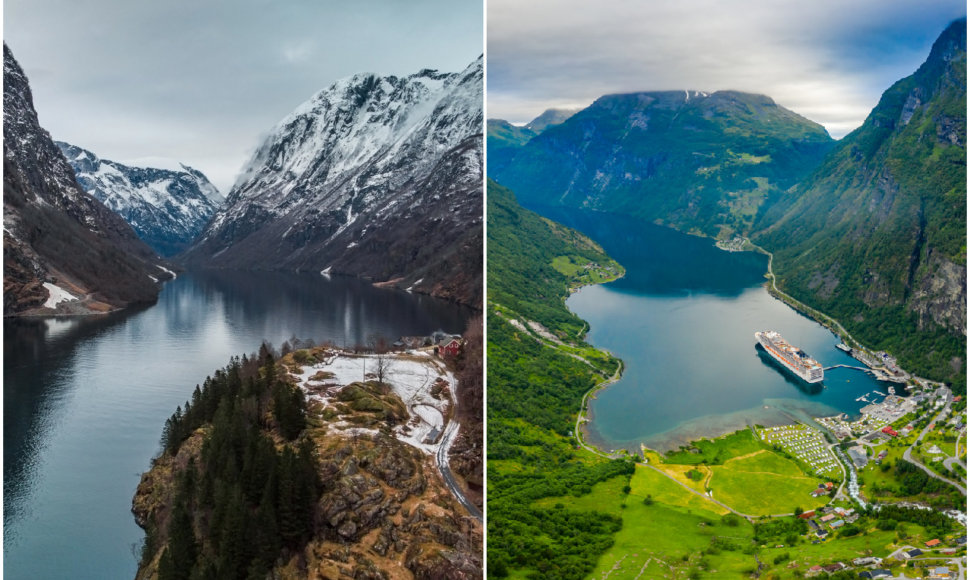 Gražiausių pasaulio fjordai
