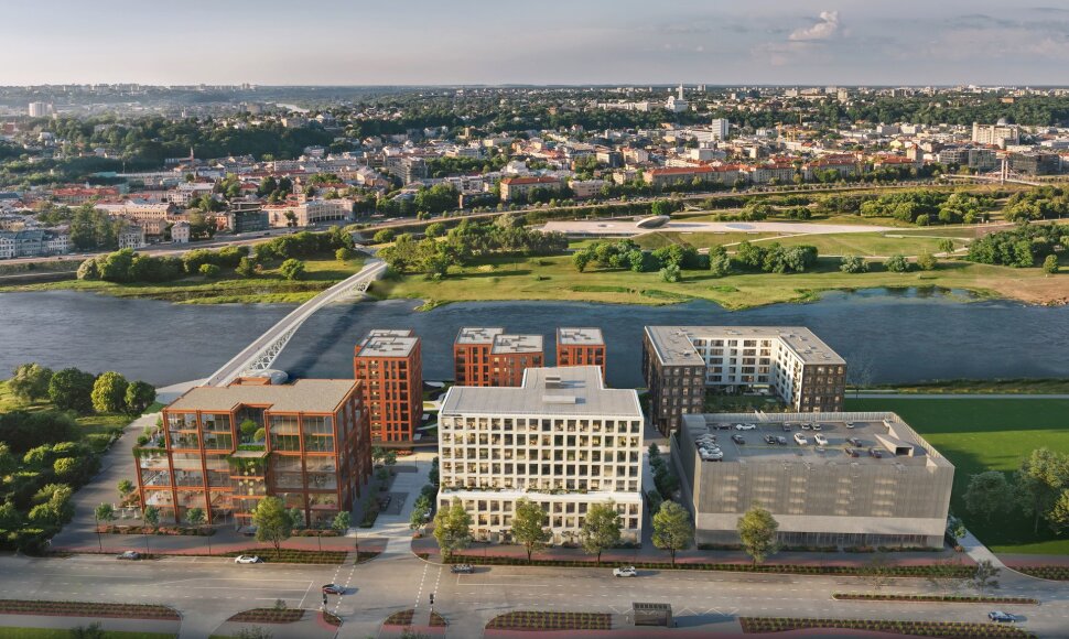 Nemunaičių kvartalo architektūrinė idėja 