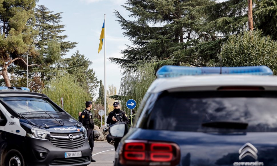 Dėl Ukrainos ambasadą Madride pasiekusio laiško pradėtas tyrimas