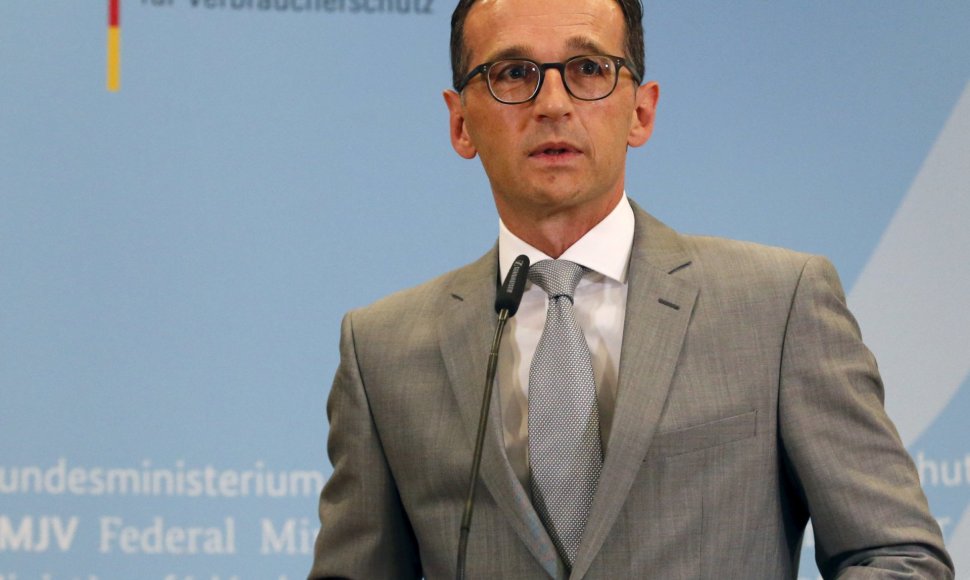 Vokietijos teisingumo ministras Heiko Maasas