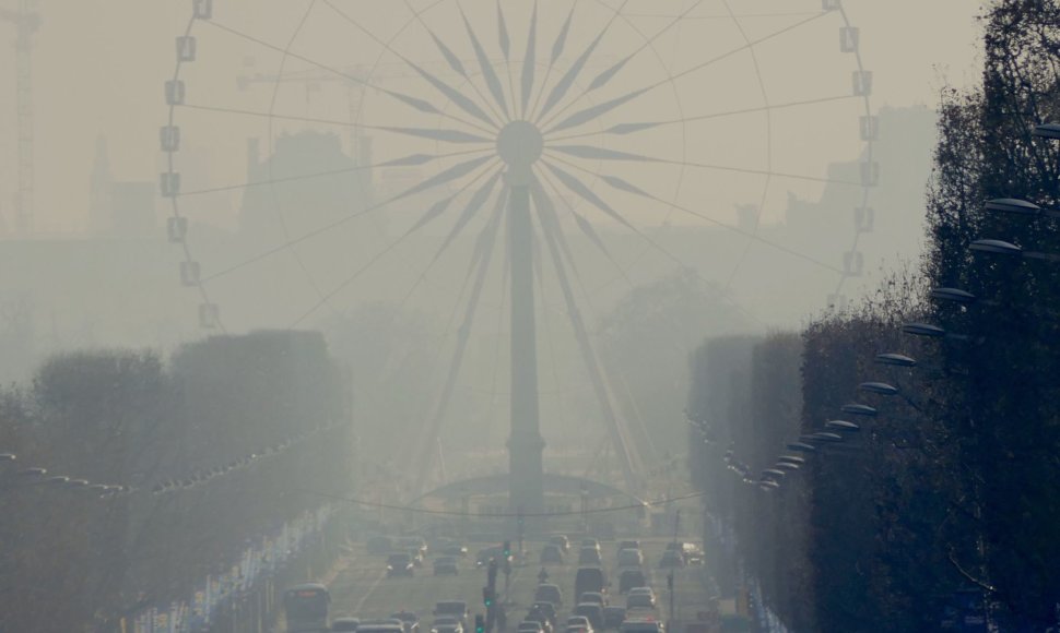 Smogas Paryžiuje