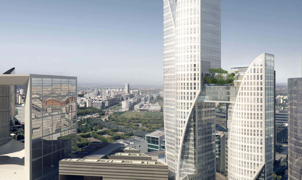 Paryžiuje planuojama statyti septynis dangoraižius 