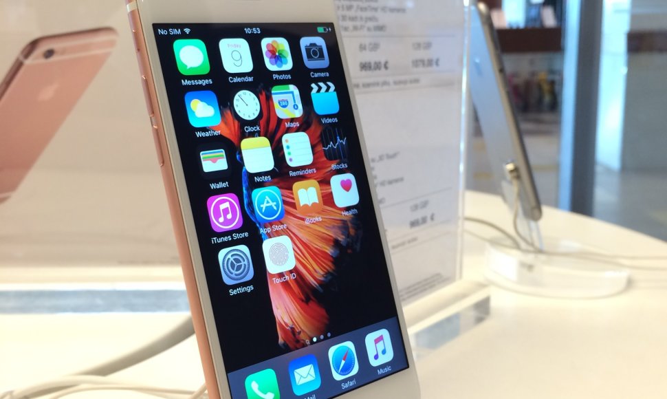 „iDeal“ salonuose pradedama prekyba „iPhone 6s“ ir „iPhone 6s Plus“ 