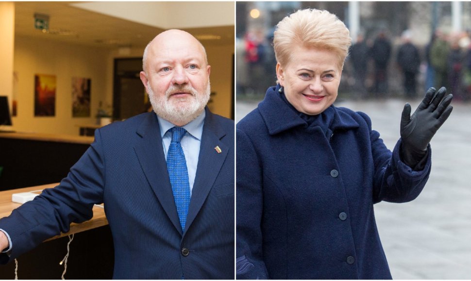 Eugenijus Gentvilas ir Dalia Grybauskaitė