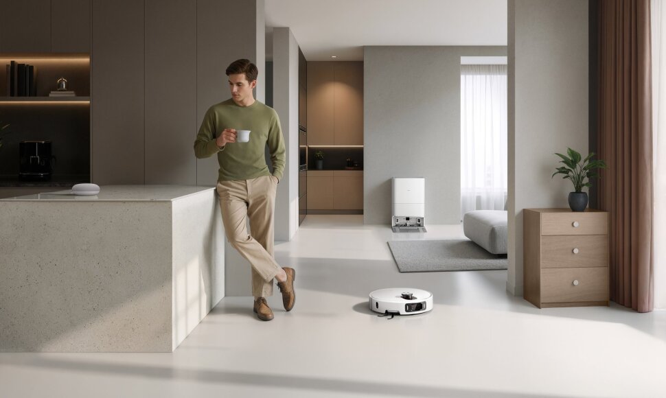Naujieji robotai-dulkių siurbliai &bdquo;Xiaomi Robot Vacuum 5 Pro&ldquo; ir &bdquo;Xiaomi Robot Vacuum 5&ldquo; stebina savo i&scaron;manumu ir galimybėmis 