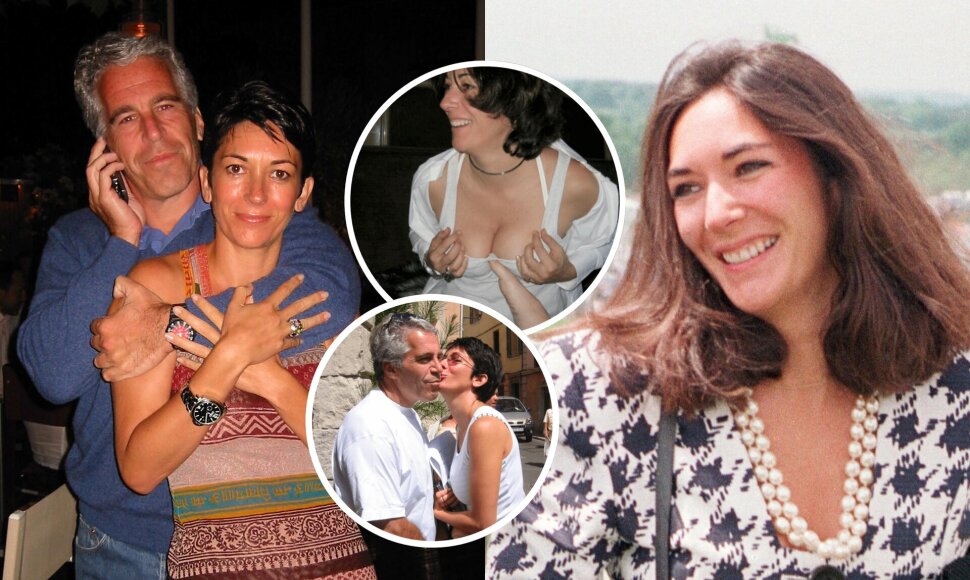 Ghislaine Maxwell ir Jeffrey Epsteinas