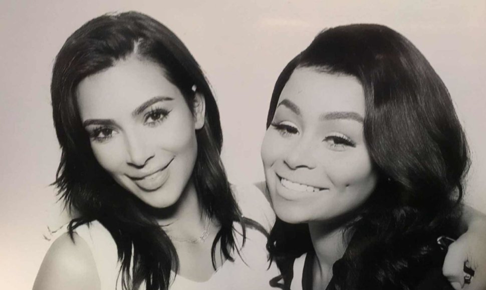 Kim Kardashian ir Blac Chyna