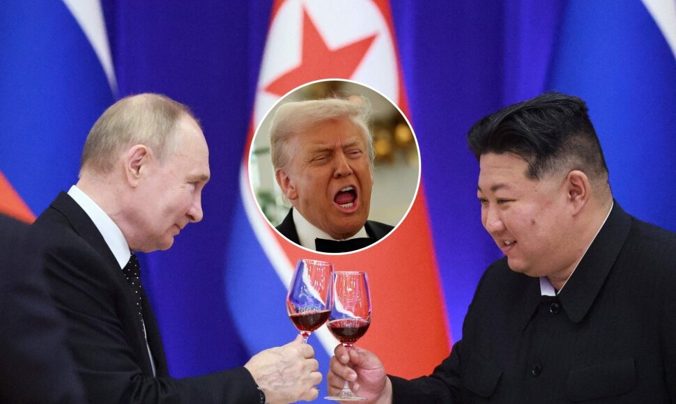 Vladimiras Putinas, Donaldas Trumpas ir Kim Jong Unas