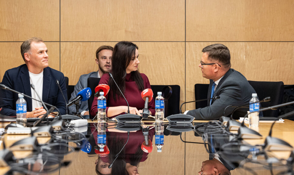 Mindaugas Lingė, Inga Ruginienė, Laurynas Kasčiūnas
