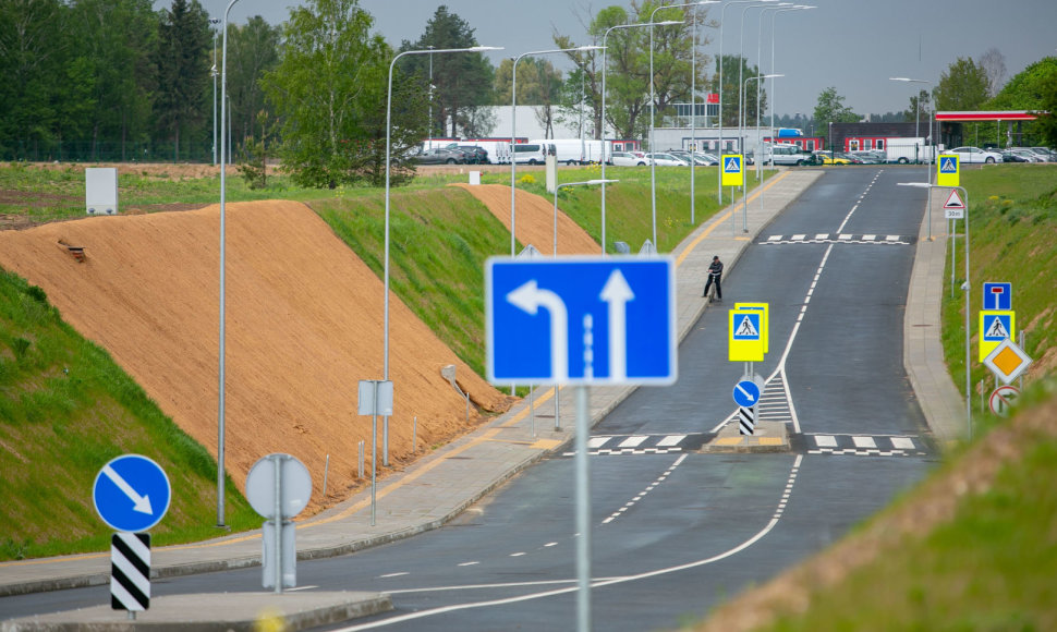 Ukmergės plente prie Vilniaus vietoj posūkio į Tarandę planuoja tunelį