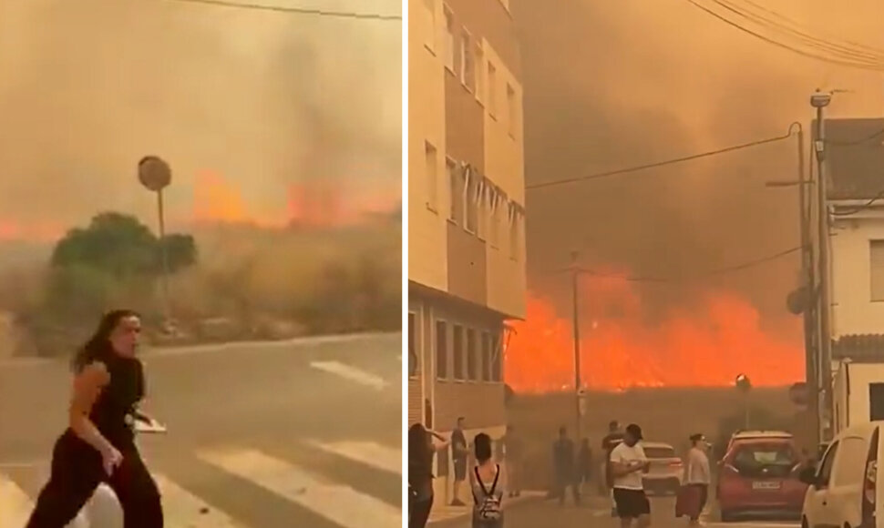 Mi&scaron;ko gaisrai Ispanijoje