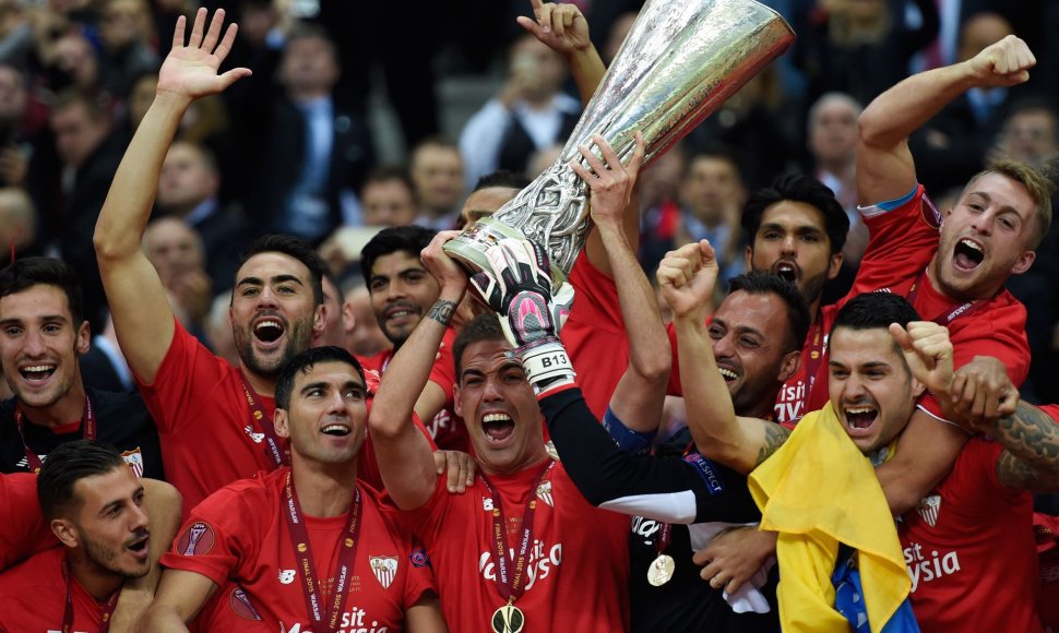 „Sevilla“ – Europos lygos nugalėtoja