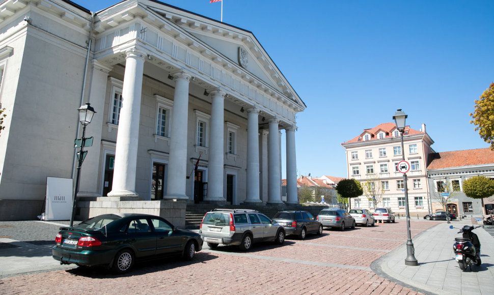 Transporto eismas Vilniaus senamiestyje