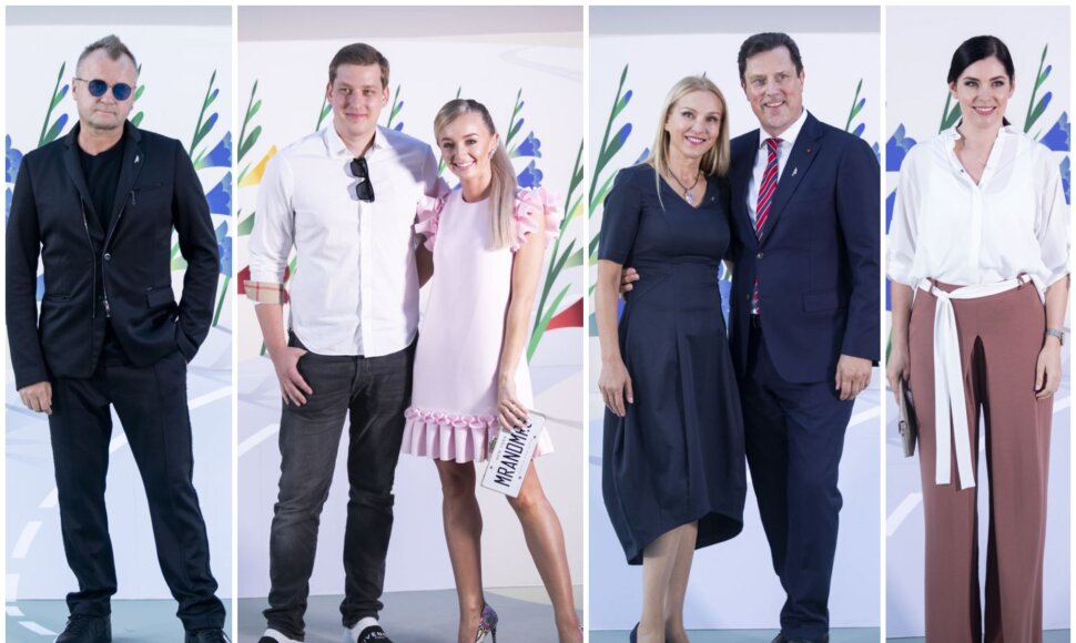 Saulius Urbanavičius-Samas, Ugnė Galadauskaitė su Mariumi Sipariu, Vytautas Juozapaitis su žmona Egle, Eglė Daugėlaitė