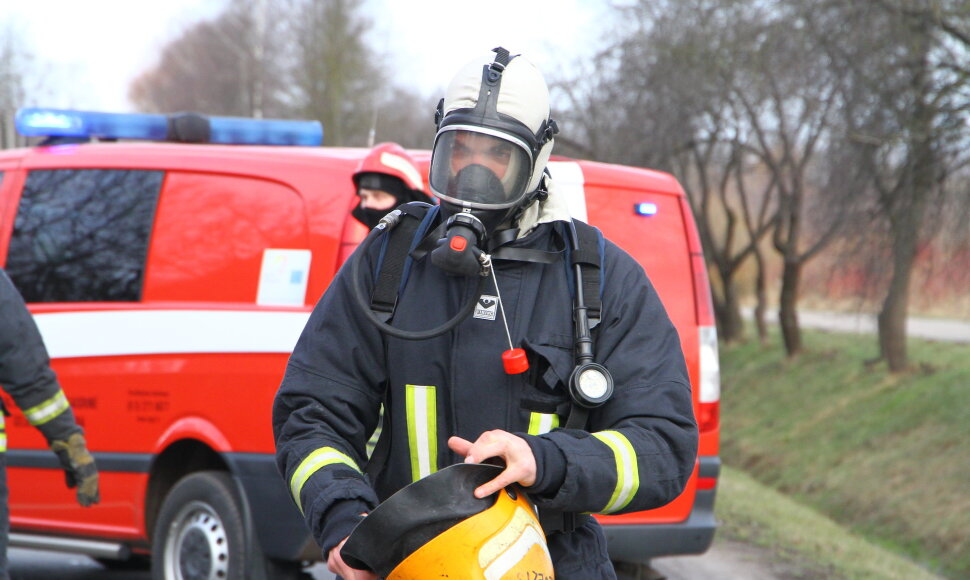 Gaisro vietoje