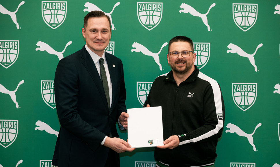 „Žalgiris“ bendradarbiaus su „Puma“