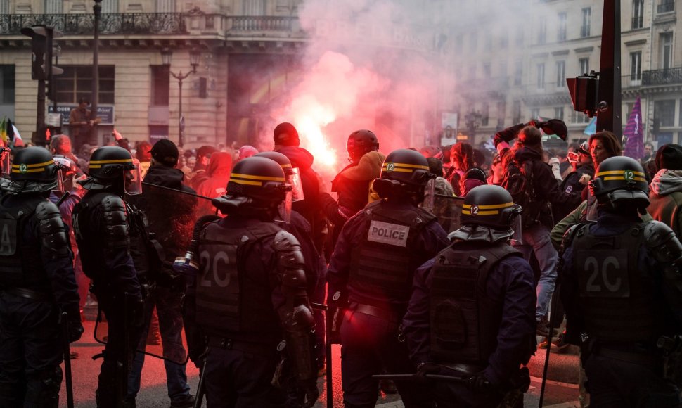 Protestai Prancūzijoje