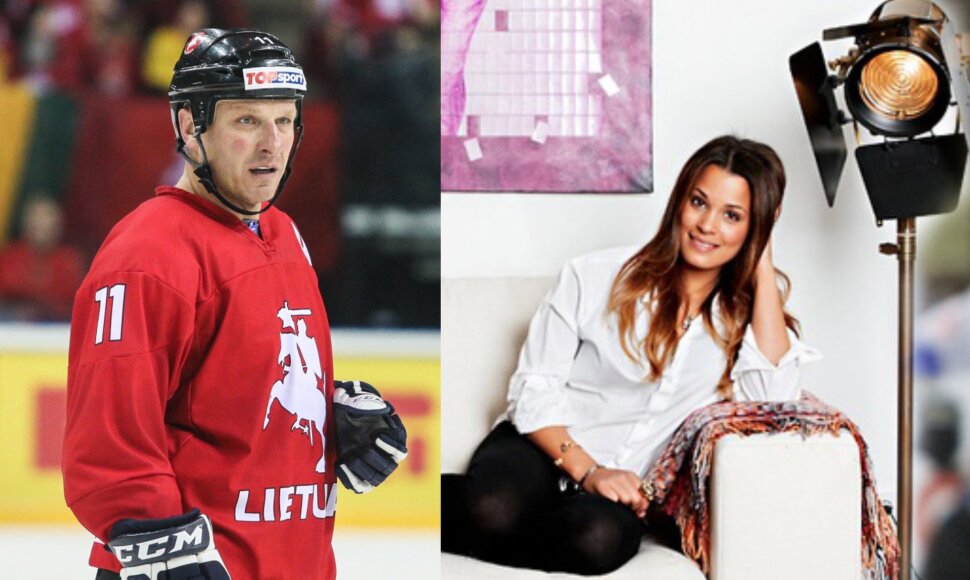 Darius Kasparaitis ir Lisa Carrol