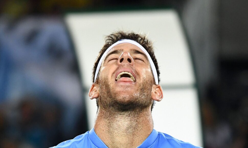 Andy Murray nugalėjo Juaną Martiną del Potro ir apgynė olimpinio čempiono vardą