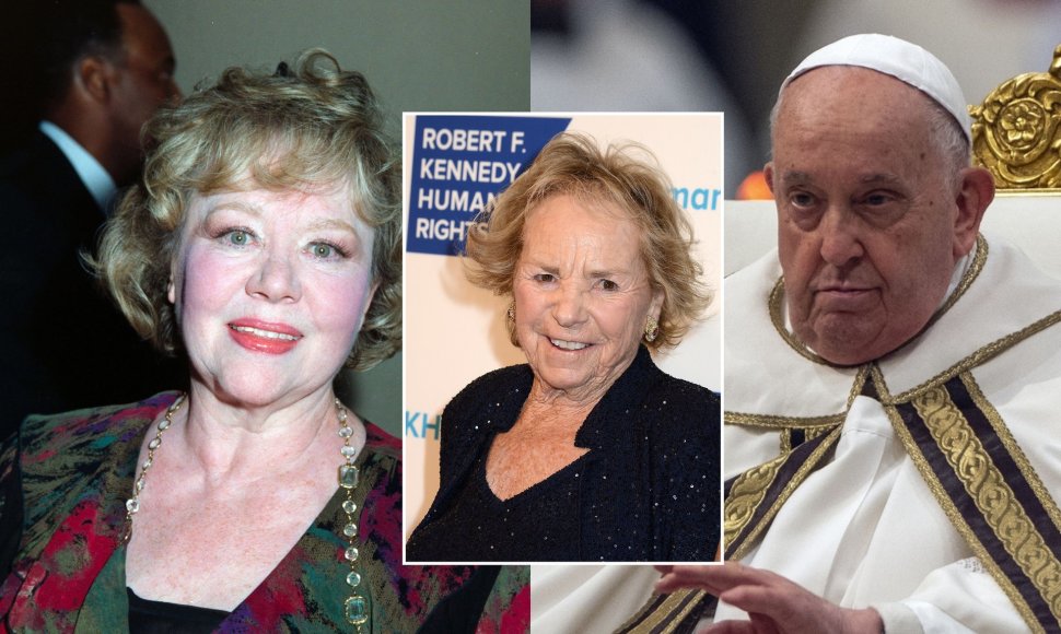 Ethel Kennedy, Glynis Johns, popiežius Pranciškus