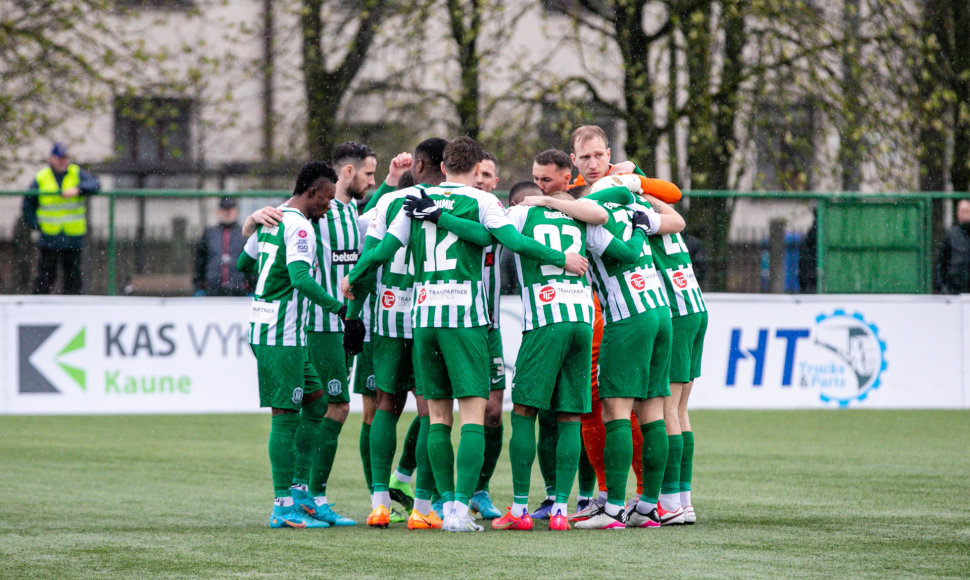 Lietuvos futbolo A lygos rungtynės: „Hegelmann“ – Vilniaus „Žalgiris“