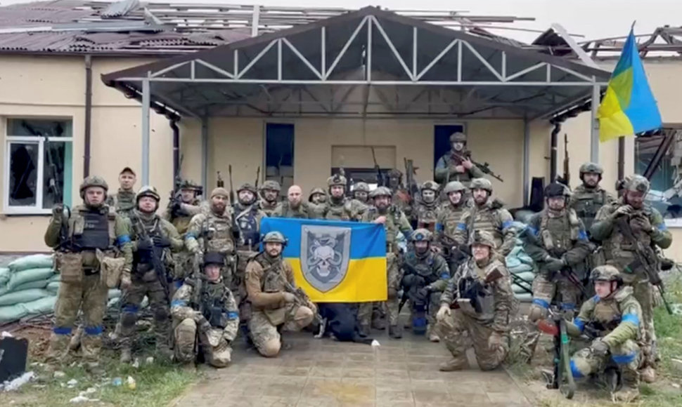 Ukrainos kariai išlaisvintoje Hoptivkoje