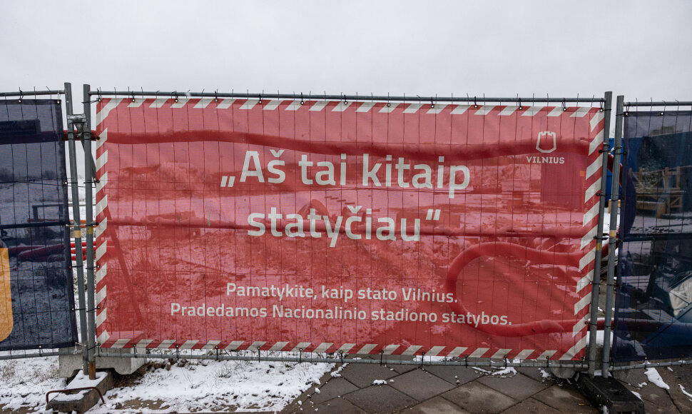 Vilniaus miesto opozicijos Nacionalinio stadiono atidarymas