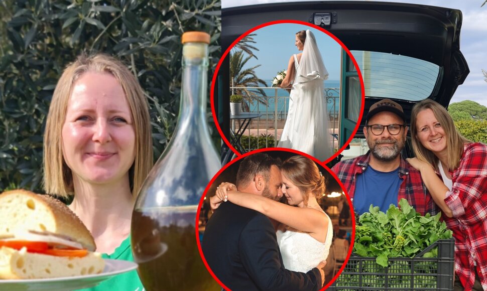 Brigitos Skopaitės ir Antonino Novenos vestuvės bei gyvenimas Sicilijoje