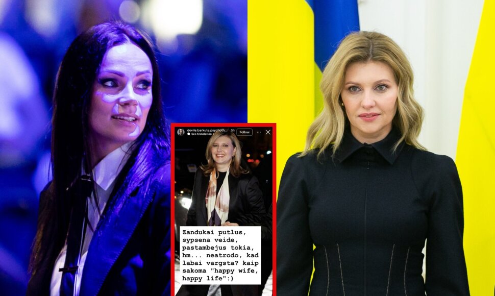 Dovilės Barkutės, Olena Zelenska