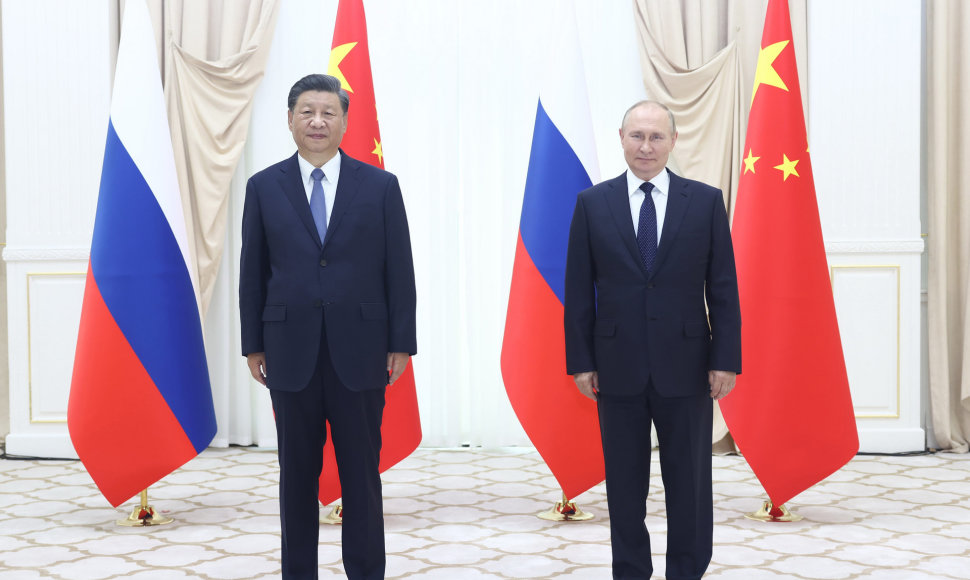 V.Putinas ir Xi Jinpingas