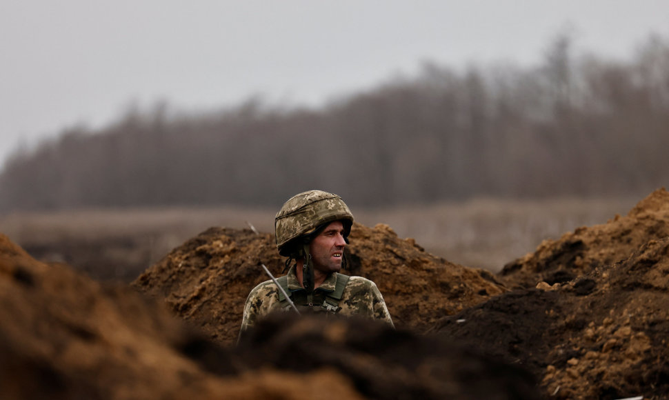 Ukrainos karys prie Bachmuto