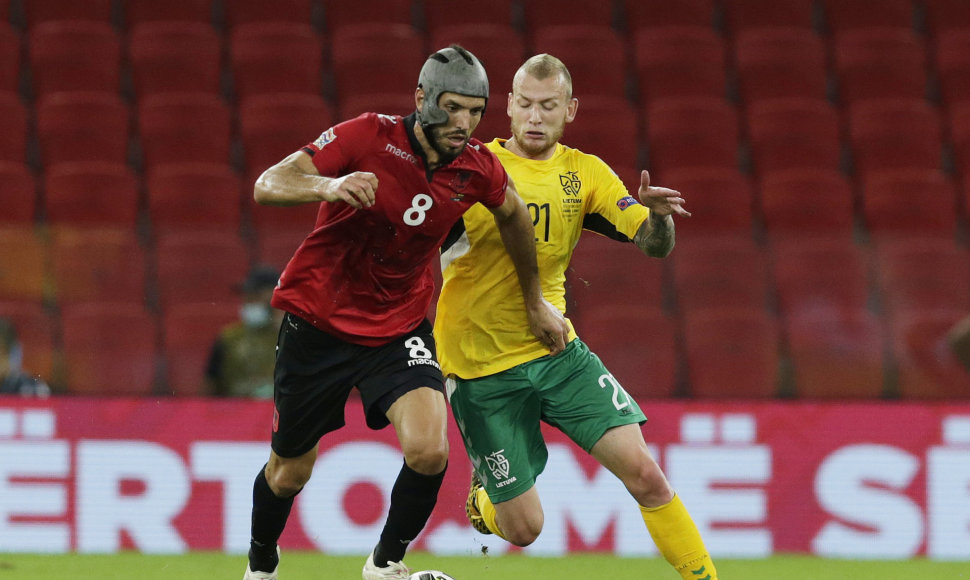 UEFA Tautų lyga: Albanija – Lietuva