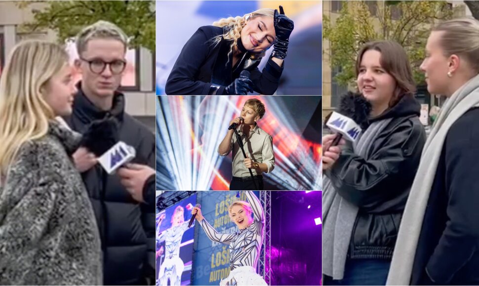Apklausa gatvėje /BNS, M1 nuotr.