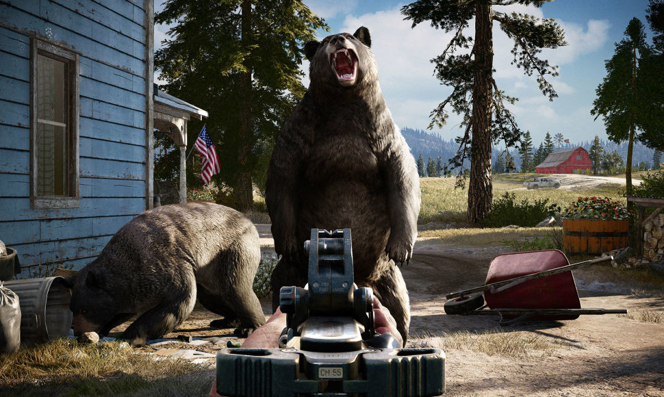 „Far Cry 5“ žaidimo kadras