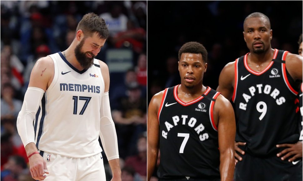 Jonas Valančiūnas kausis prieš „Toronto Raptors“?