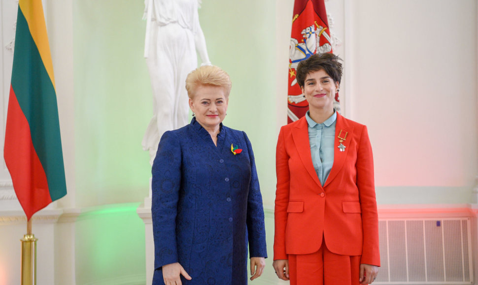 Dalia Grybauskaitė ir Asmik Grigorian